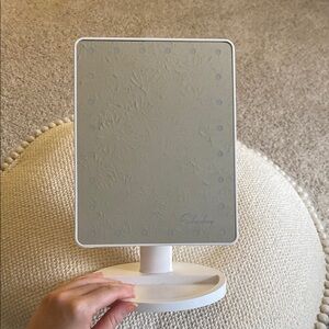 White Vanity Mirror with LED Lights